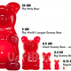 Illustration for article titled This 26 Pound Gummy Bear Deserves More Than Just Its Own Music Video